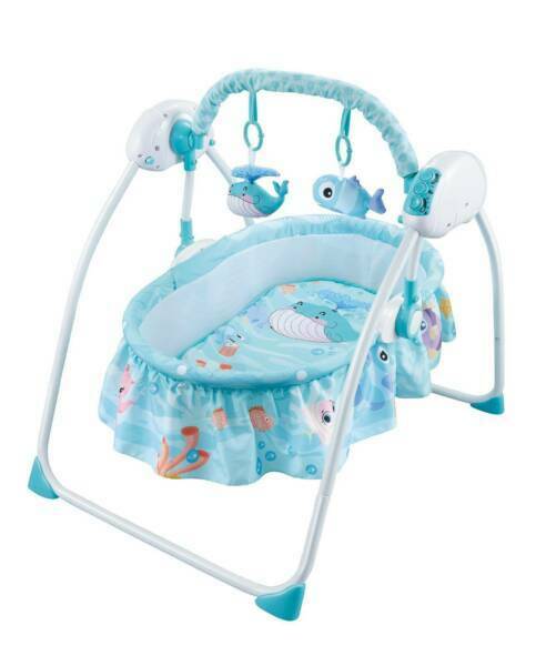 electric baby crib cradle
